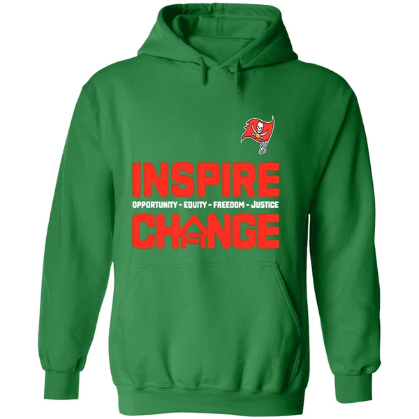 Tampa Bay Buccaneers 2025 26 Inspire Change Freedom Justice Hoodie - Image 2