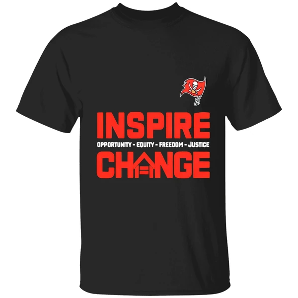 Tampa Bay Buccaneers 2025 26 Inspire Change Freedom Justice Shirt