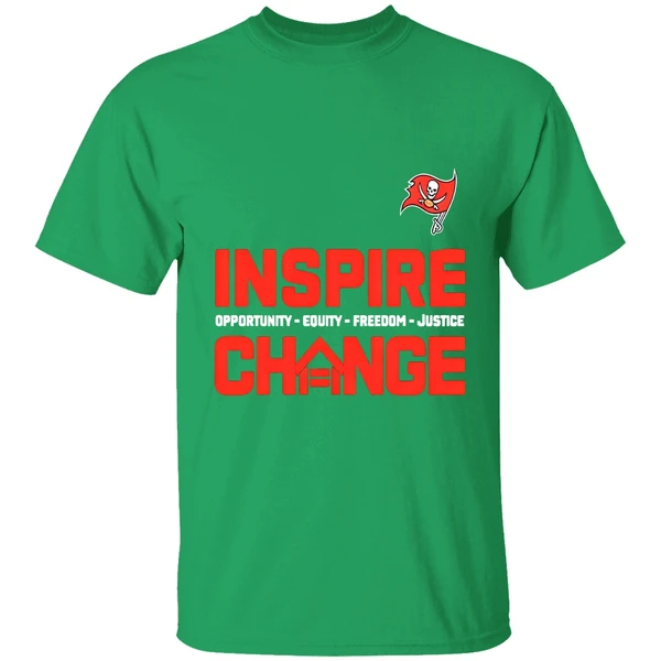 Tampa Bay Buccaneers 2025 26 Inspire Change Freedom Justice Shirt - Image 2