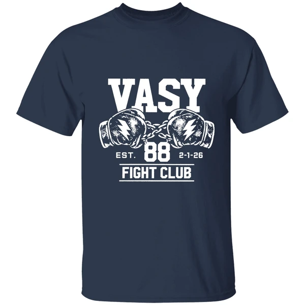 tampa bay hockey vasy fight club shirt navy