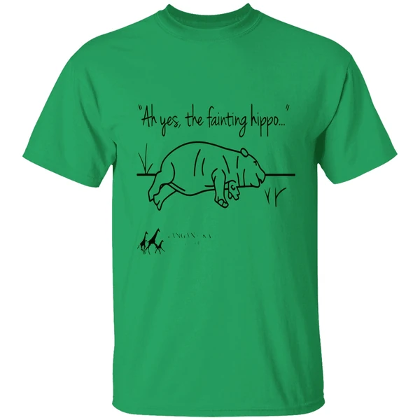 Tanganyika Wildlife Park Fainting Hippo Shirt - Image 8