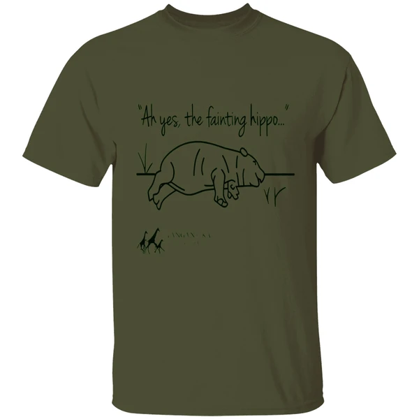 Tanganyika Wildlife Park Fainting Hippo Shirt - Image 3