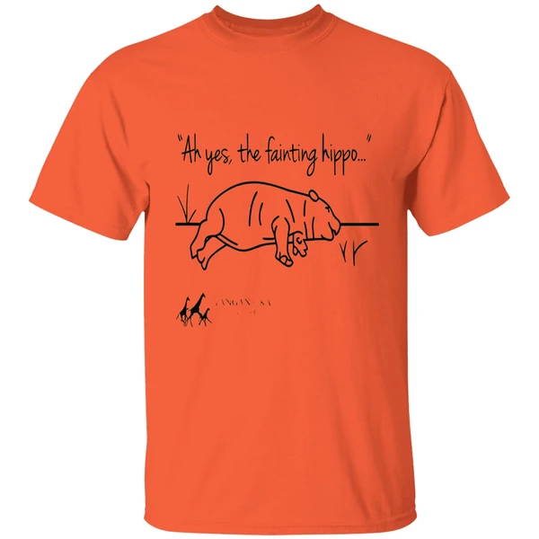 Tanganyika Wildlife Park Fainting Hippo Shirt - Image 5
