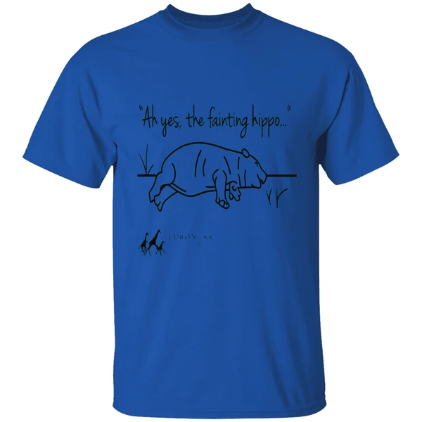 Tanganyika Wildlife Park Fainting Hippo Shirt - Image 7