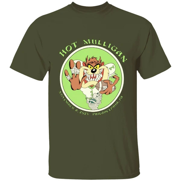 Tasmania Hot Mulligan Philadelphia Eagles 2025 Shirt - Image 3