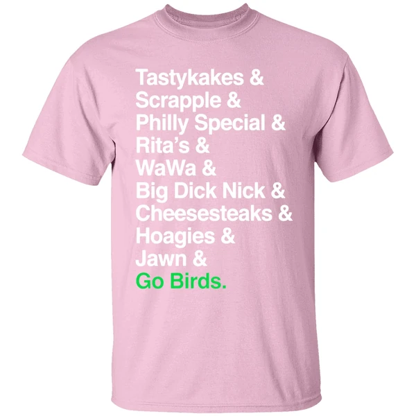 tastykakes sceapple philly special ritas wawa big dick nick shirt lightpink