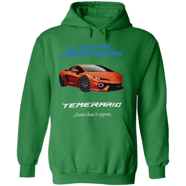 Tate Mcrae Wearing Automobili Lamborghini Temerario Closer Than It Appears Hoodie - Image 2