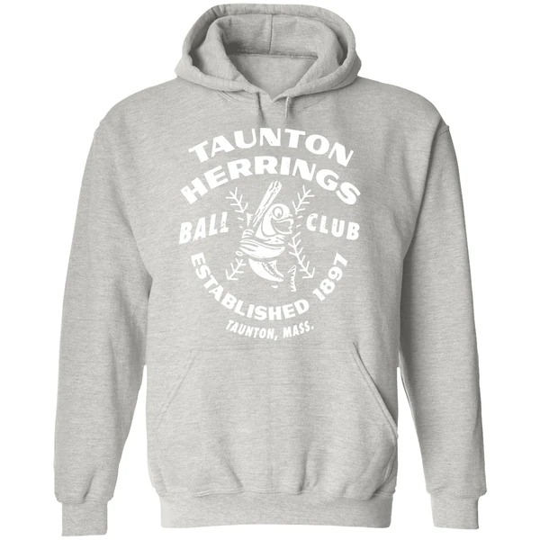 Taunton Herrings Massachusetts Est 1897 Hoodie - Image 9