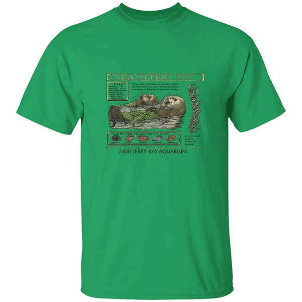 Taylor Sea Otter Enhydra Lutris Monterey Bay Aquarium Shirt