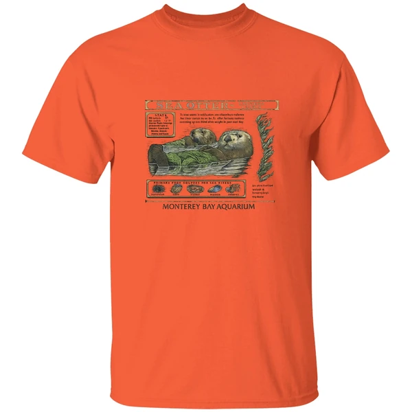 Taylor Sea Otter Enhydra Lutris Monterey Bay Aquarium Shirt - Image 5