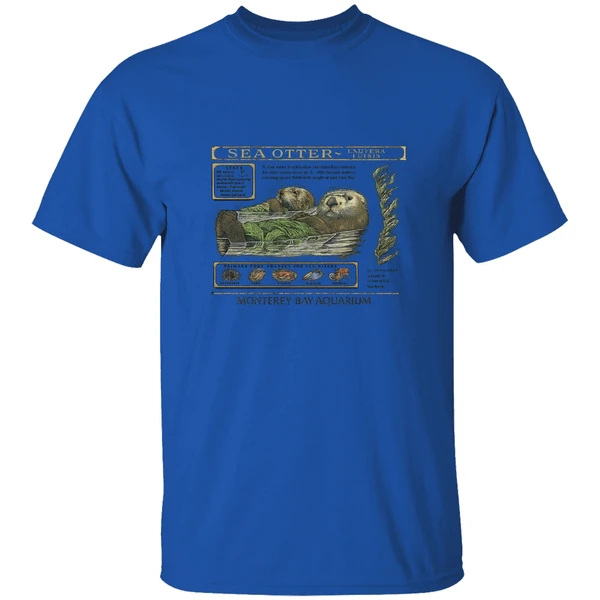 Taylor Sea Otter Enhydra Lutris Monterey Bay Aquarium Shirt - Image 7