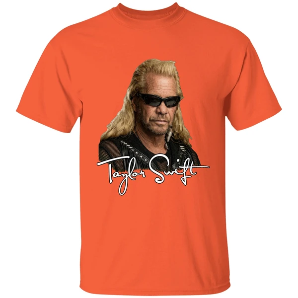 taylor swift dog the bounty hunter shirt orange