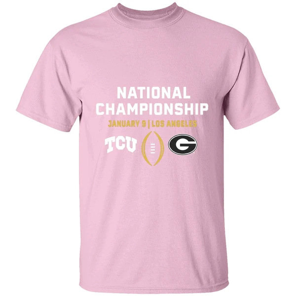 Tcu Horned Frogs Vs Georgia Bulldogs College Football Shirt - Image 3