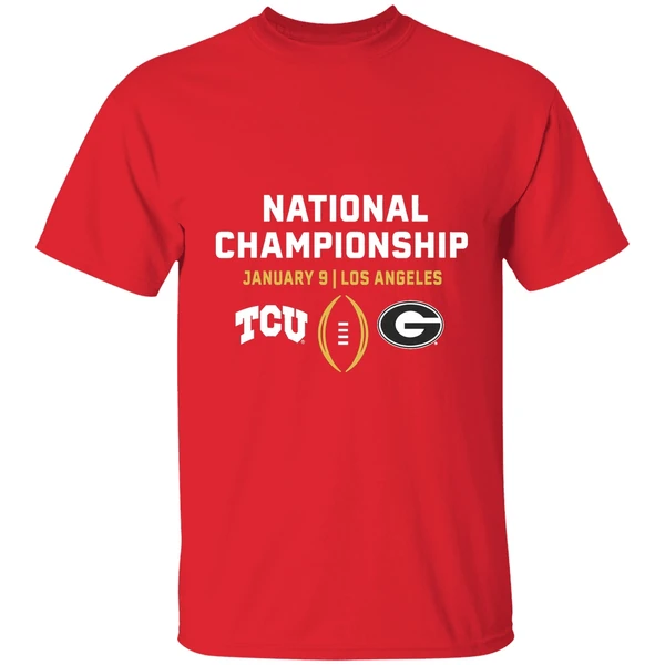 Tcu Horned Frogs Vs Georgia Bulldogs College Football Shirt - Image 7