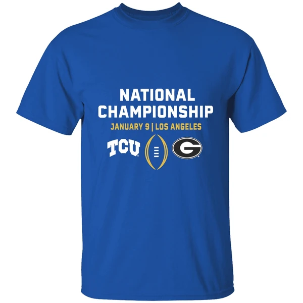 Tcu Horned Frogs Vs Georgia Bulldogs College Football Shirt - Image 8