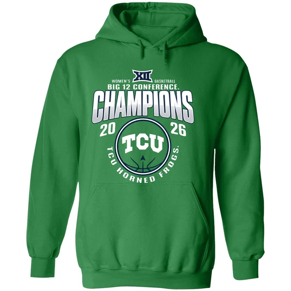 Tcu Horned Frogs Womens Basketball Big 12 Conference Champions 2026 Hoodie - Image 2
