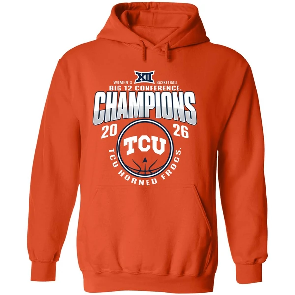 Tcu Horned Frogs Womens Basketball Big 12 Conference Champions 2026 Hoodie - Image 6