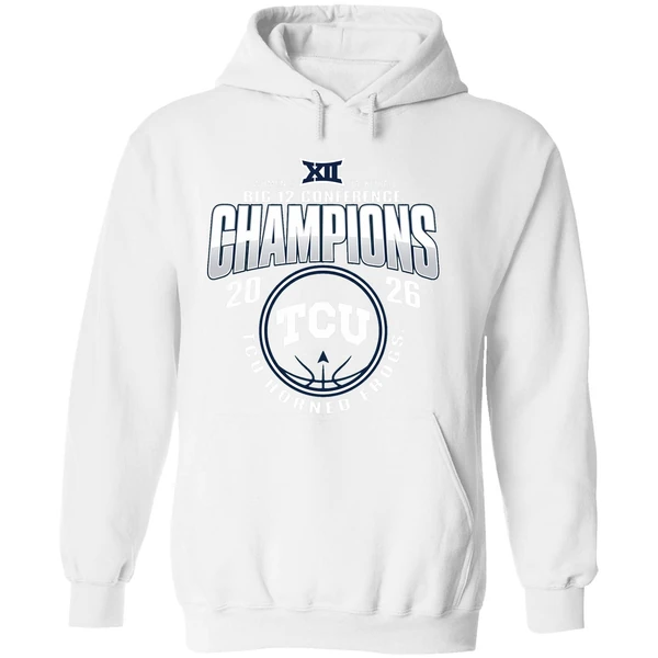Tcu Horned Frogs Womens Basketball Big 12 Conference Champions 2026 Hoodie - Image 8