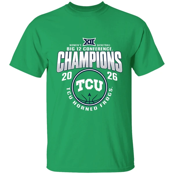 Tcu Horned Frogs Womens Basketball Big 12 Conference Champions 2026 Shirt - Image 2