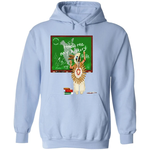 Teach Me My History Native Hoodie - Image 4