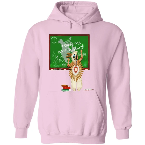 Teach Me My History Native Hoodie - Image 5