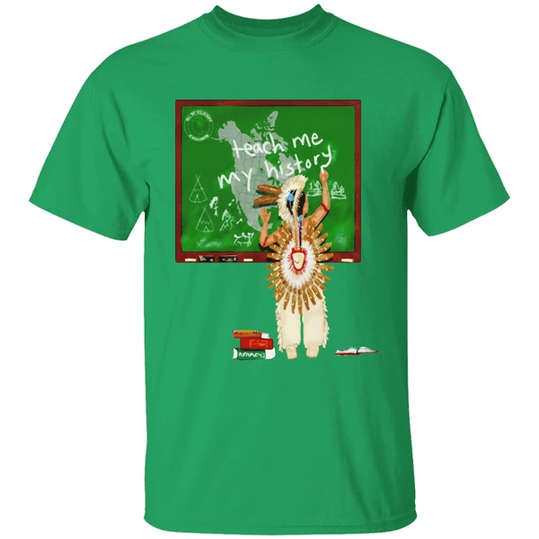 Teach Me My History Native Shirt - Image 2