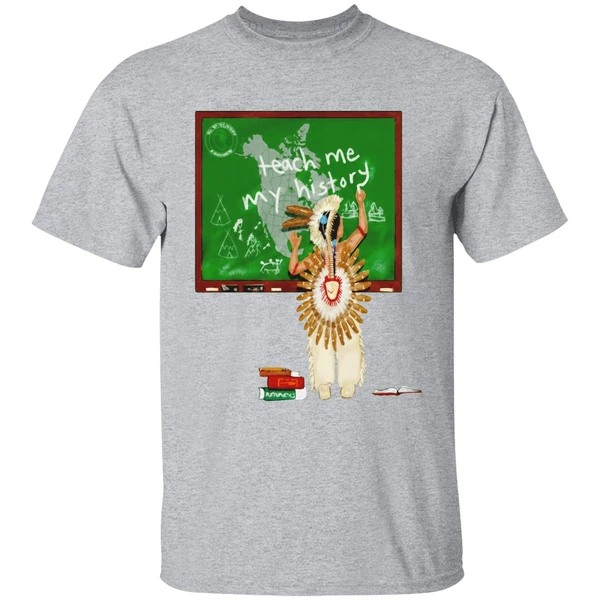 Teach Me My History Native Shirt - Image 9