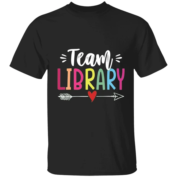 Team Library Shirt Teachers Students Back To School Shirt