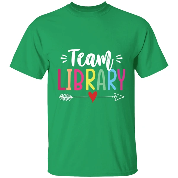 Team Library Shirt Teachers Students Back To School Shirt - Image 2