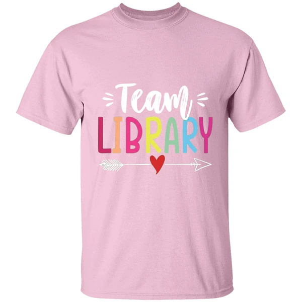 Team Library Shirt Teachers Students Back To School Shirt - Image 3