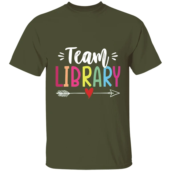 Team Library Shirt Teachers Students Back To School Shirt - Image 4