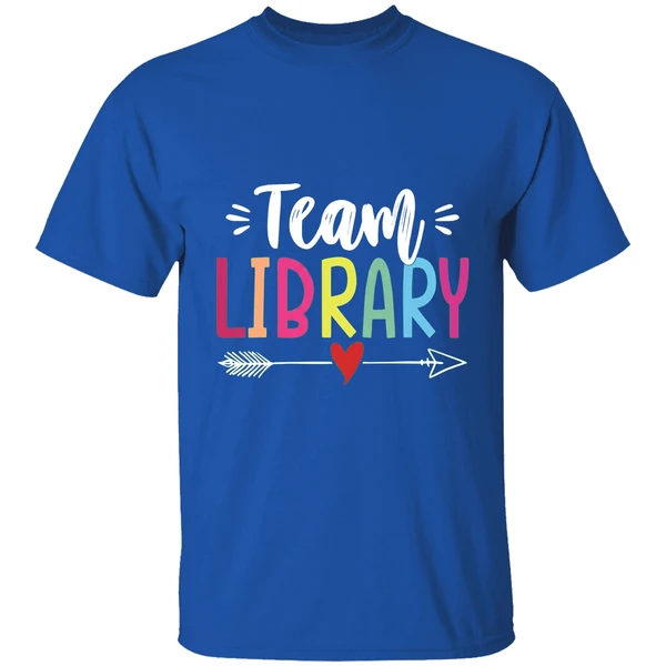 Team Library Shirt Teachers Students Back To School Shirt - Image 8