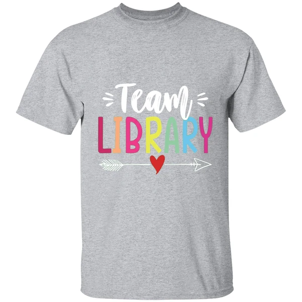 Team Library Shirt Teachers Students Back To School Shirt - Image 9