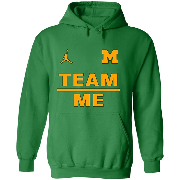 Team Me Michigan Wolverines Hoodie - Image 2
