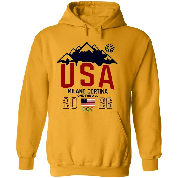 Team Usa 2026 Olympic Milano Cortina One For All Hoodie
