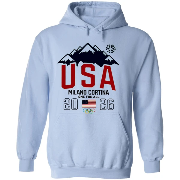 Team Usa 2026 Olympic Milano Cortina One For All Hoodie - Image 4