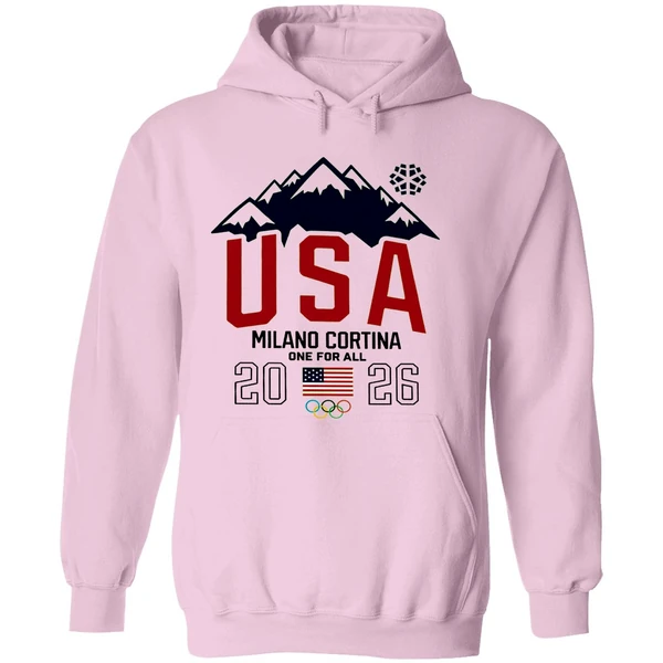 Team Usa 2026 Olympic Milano Cortina One For All Hoodie - Image 5