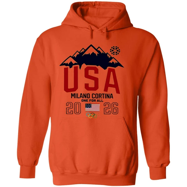 Team Usa 2026 Olympic Milano Cortina One For All Hoodie - Image 6