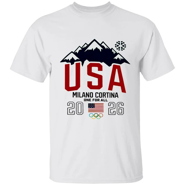 Team Usa 2026 Olympic Milano Cortina One For All Shirt