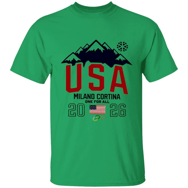 Team Usa 2026 Olympic Milano Cortina One For All Shirt - Image 8