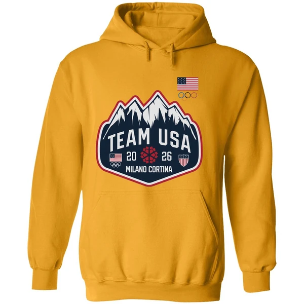 Team Usa Milano Cortina 2026 Logo Hoodie