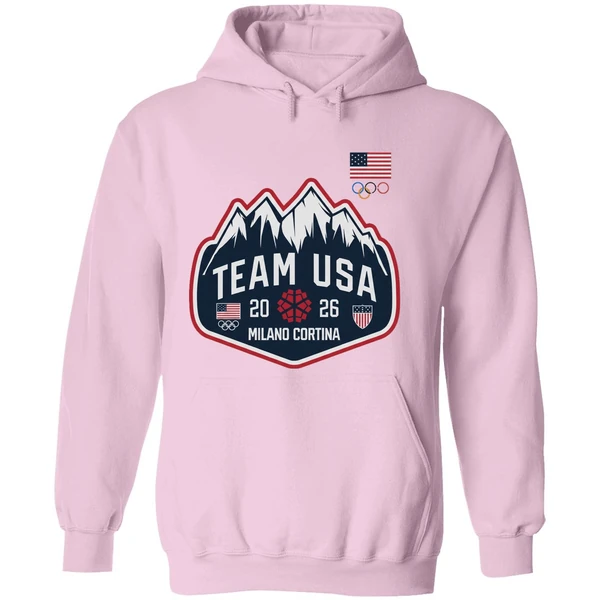Team Usa Milano Cortina 2026 Logo Hoodie - Image 5