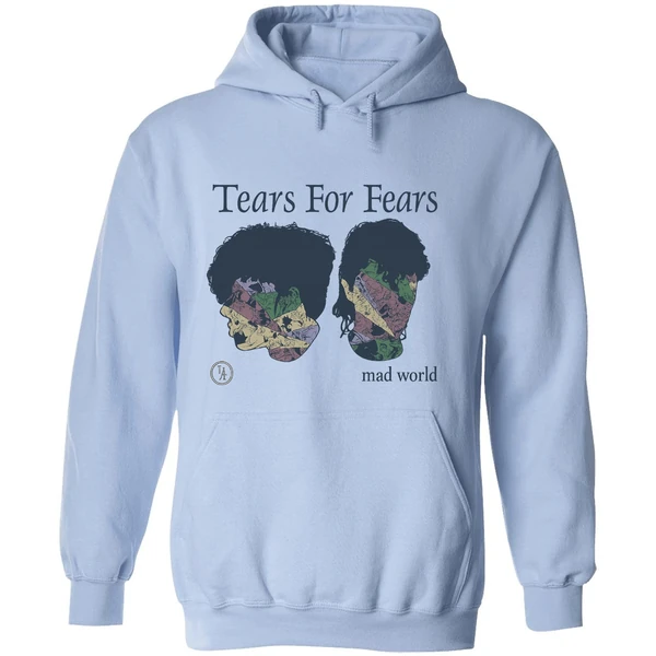 Tears For Fears Mad World Familiar Faces Hoodie - Image 4