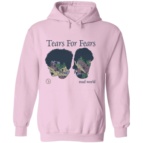 Tears For Fears Mad World Familiar Faces Hoodie - Image 5