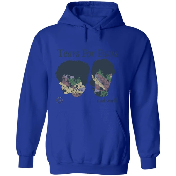 Tears For Fears Mad World Familiar Faces Hoodie - Image 7