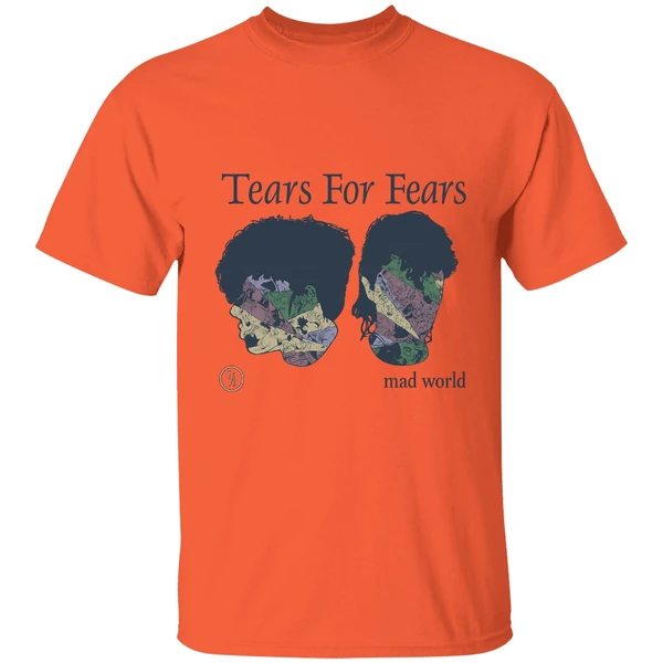 Tears For Fears Mad World Familiar Faces Shirt - Image 3