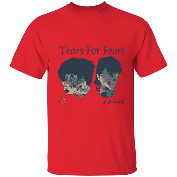 Tears For Fears Mad World Familiar Faces Shirt - Image 4