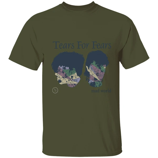 Tears For Fears Mad World Familiar Faces Shirt - Image 9