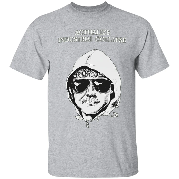 Ted Kaczynski Actualize Industrial Collapsi Shirt - Image 9