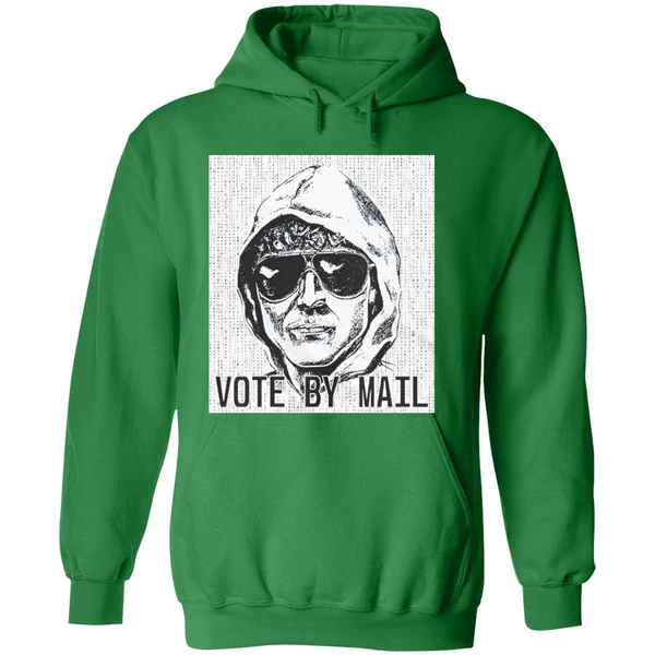 Ted Kaczynski Vote By Mail Hoodie - Image 2